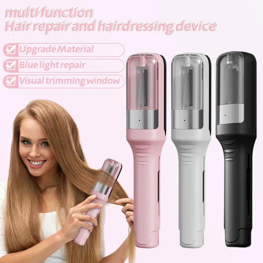 Hair Ends Trimmer Split Remover Dry Damaged Brittle Professional Automatic Trim Split for Women Cordless Hair Cutting Machine