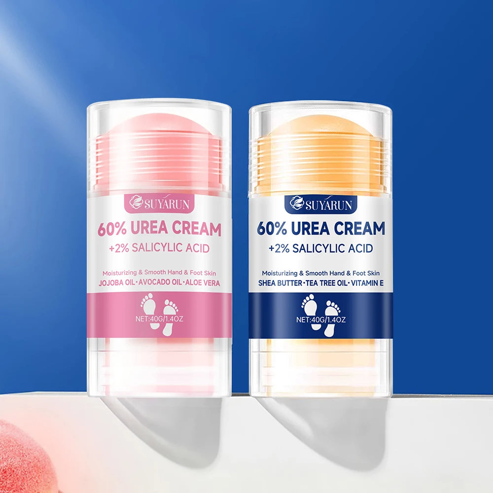 Urea Foot Cream Stick - Moisturizing & Exfoliating, Deep Hydration for Dry Feet