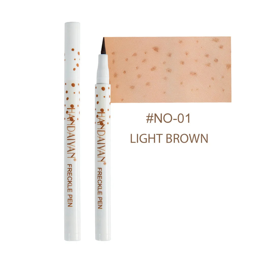 New Face Fake Freckles Pen Natural Waterproof Lifelike Fake Freckles Pen for Long Lasting Look Dot