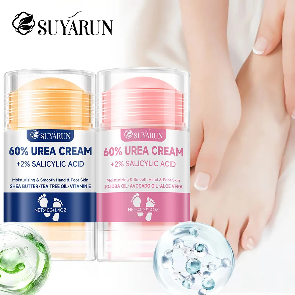 Urea Foot Cream Stick - Moisturizing & Exfoliating, Deep Hydration for Dry Feet