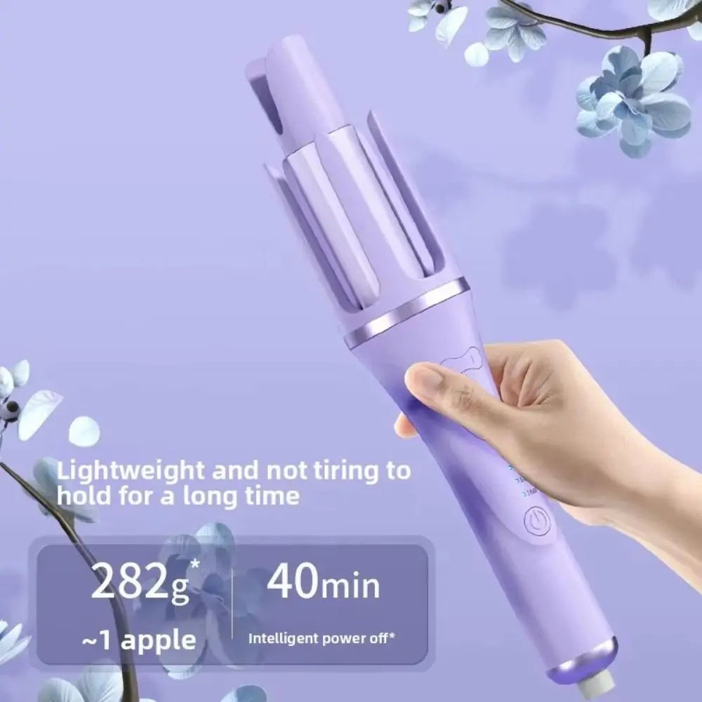 Anti-Scald Automatic Hair Curler 32MM Adjustable Gear Curling Iron Non Damaging Hair Rotating Hair Curling Machine Dormitory