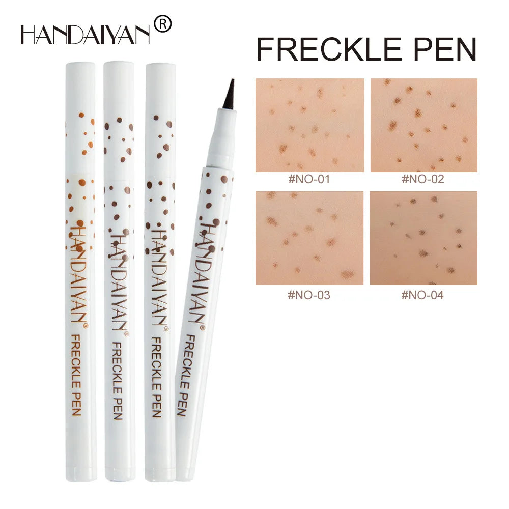 New Face Fake Freckles Pen Natural Waterproof Lifelike Fake Freckles Pen for Long Lasting Look Dot