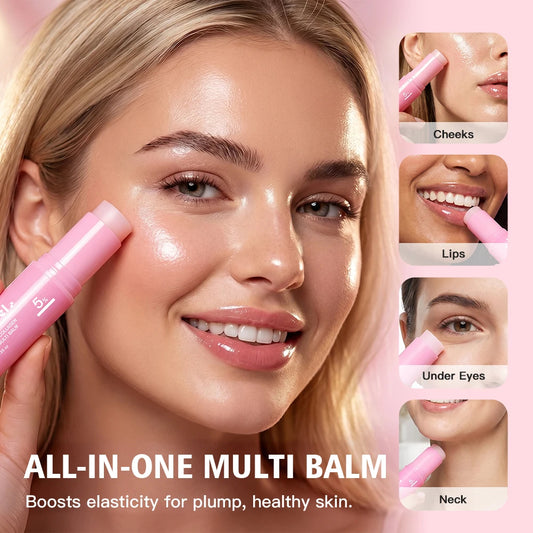 PDRN Pink Collagen Multi Volume Balm Stick Anti Aging Firming Anti Wrinkle