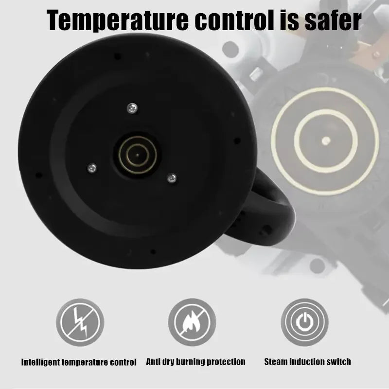 High-quality 2L Hot Water Kettle Stainless Steel Electric Teapot Electric Kettle Coffee Beverage Boiler Electric Water Heater