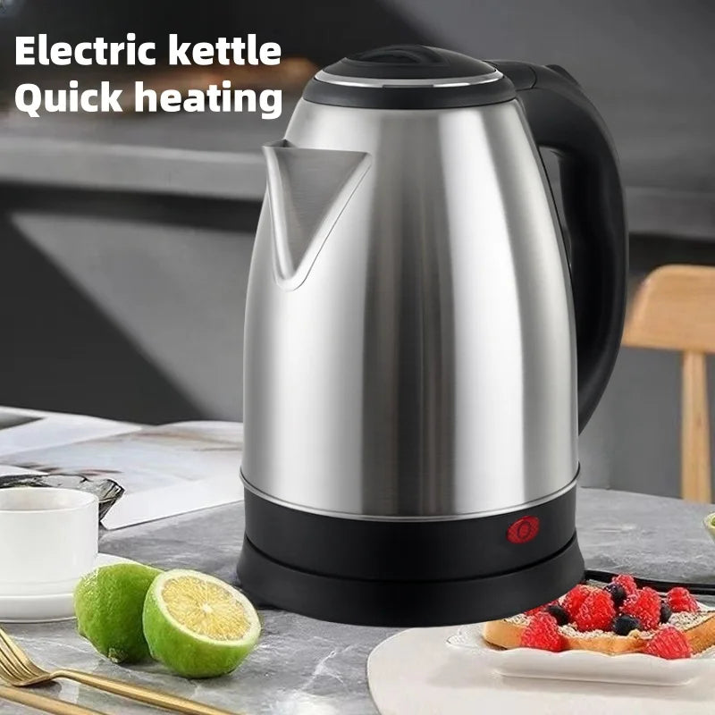 High-quality 2L Hot Water Kettle Stainless Steel Electric Teapot Electric Kettle Coffee Beverage Boiler Electric Water Heater